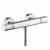 Hansgrohe Ecostat Comfort Thermostatic Exposed Shower Mixer - 13116000 1 Hansgrohe Ecostat Comfort Thermostatic Exposed Shower Mixer - 13116000 -Bath Taps Shop 13116000 P
