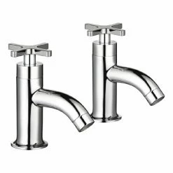 Mira Revive Bath Pillar Taps - 2.1819.003