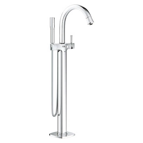 Grohe Grandera Floor Mounted Bath Shower Mixer - Chrome - 23318000 3 Grohe Grandera Floor Mounted Bath Shower Mixer - Chrome - 23318000 -Bath Taps Shop 23318000 P