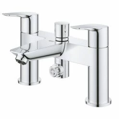 Grohe Start Edge Bath Shower Mixer - 25236001 9 Grohe Start Edge Bath Shower Mixer - 25236001 -Bath Taps Shop 25236001 D3 460
