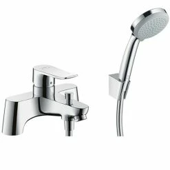 Hansgrohe Metris Bath Shower Mixer with Kit (Low Pressure) - 31422000