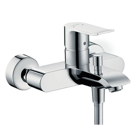 Hansgrohe Metris Exposed Single Lever Bath Shower Mixer - 31480000 3 Hansgrohe Metris Exposed Single Lever Bath Shower Mixer - 31480000