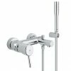 Grohe Concetto Wall Mounted Bath Shower Mixer and Kit - 32212001 1 Grohe Concetto Wall Mounted Bath Shower Mixer and Kit - 32212001 -Bath Taps Shop 32212001 prod