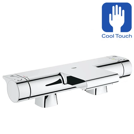 Grohe Grohtherm 2000 Deck Mounted Thermostatic Bath Mixer - 34176001 4 Grohe Grohtherm 2000 Deck Mounted Thermostatic Bath Mixer - 34176001 -Bath Taps Shop 34176001 P