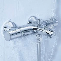 Grohe Grohtherm TMV2 800 Wall Mounted Thermostatic Bath Shower Mixer - 34567000 9 Grohe Grohtherm TMV2 800 Wall Mounted Thermostatic Bath Shower Mixer - 34567000 -Bath Taps Shop 34567000 D3 460