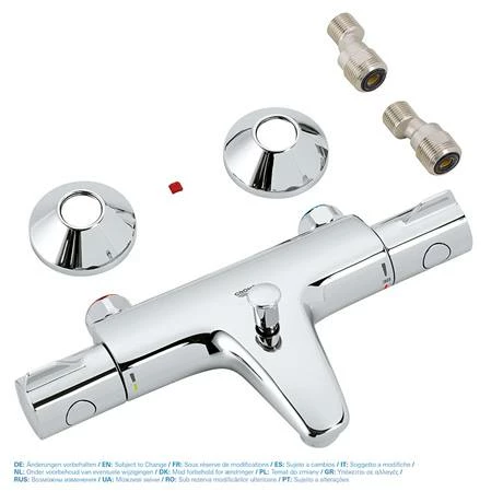 Grohe Grohtherm TMV2 800 Wall Mounted Thermostatic Bath Shower Mixer - 34567000 6 Grohe Grohtherm TMV2 800 Wall Mounted Thermostatic Bath Shower Mixer - 34567000 - Image 5