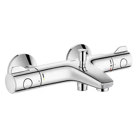 Grohe Grohtherm TMV2 800 Wall Mounted Thermostatic Bath Shower Mixer - 34567000 1 Grohe Grohtherm TMV2 800 Wall Mounted Thermostatic Bath Shower Mixer - 34567000 -Bath Taps Shop 34567000 P