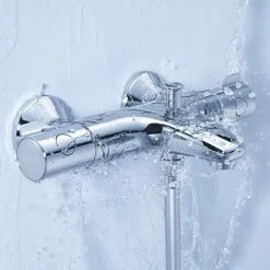 Grohe Grohtherm TMV2 800 Thermostatic Bath Shower Mixer - 34569000 9 Grohe Grohtherm TMV2 800 Thermostatic Bath Shower Mixer - 34569000 -Bath Taps Shop 34569000 D3 460