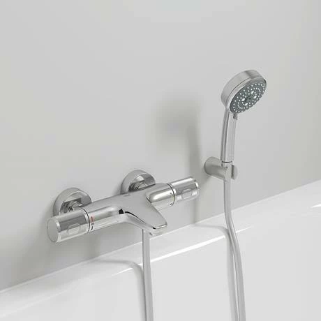 Grohe Precision Feel Thermostatic Bath Mixer 1/2" - 34788000 7 Grohe Precision Feel Thermostatic Bath Mixer 1/2" - 34788000 - Image 5
