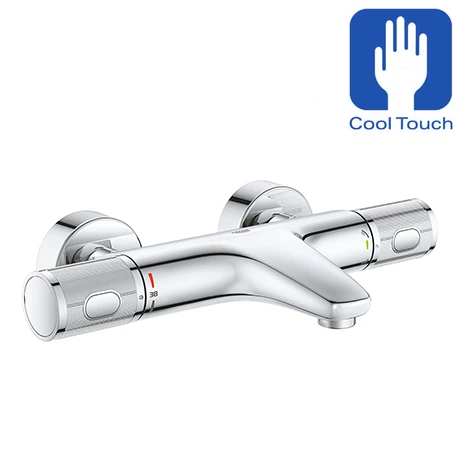 Grohe Precision Feel Thermostatic Bath Mixer 1/2" - 34788000 2 Grohe Precision Feel Thermostatic Bath Mixer 1/2" - 34788000 -Bath Taps Shop 34788000 P