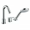 Hansgrohe Logis 3-Hole Deck Mounted Single Lever Bath Mixer - 71310000 1 Hansgrohe Logis 3-Hole Deck Mounted Single Lever Bath Mixer - 71310000 -Bath Taps Shop 71310000 P