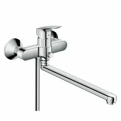 Hansgrohe Logis Single Lever Manual Bath Mixer with Long Spout - 71402000