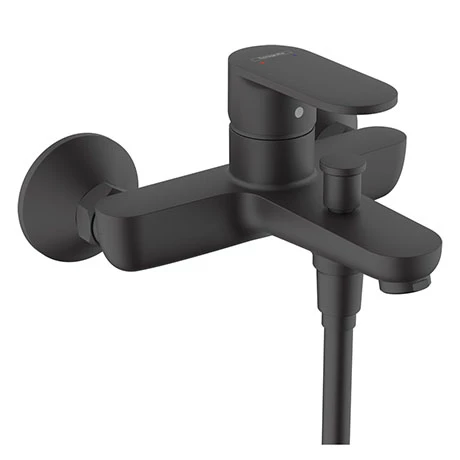 Hansgrohe Vernis Blend Exposed Single Lever Bath Shower Mixer - Matt Black - 71440670 3 Hansgrohe Vernis Blend Exposed Single Lever Bath Shower Mixer - Matt Black - 71440670