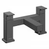 Hansgrohe Vernis Shape Bath Filler - Matt Black - 71452670 2 Hansgrohe Vernis Shape Bath Filler - Matt Black - 71452670 -Bath Taps Shop 71452670 P