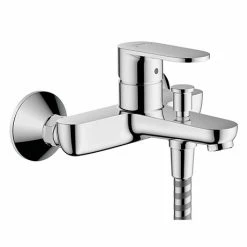 Hansgrohe Vernis Blend Exposed Single Lever Bath Shower Mixer with 2 Flow Rates - 71454000