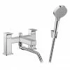 Hansgrohe Vernis Shape Bath Shower Mixer with Kit - Chrome - 71462000 2 Hansgrohe Vernis Shape Bath Shower Mixer with Kit - Chrome - 71462000 -Bath Taps Shop 71462000 P