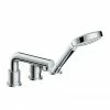 Hansgrohe Talis S 3-Hole Deck Mounted Single Lever Bath Mixer - 72417000 -Bath Taps Shop 72417000 P