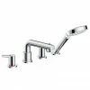 Hansgrohe Talis S 4-hole Deck Mounted Bath Mixer for Secuflex - 72418000 2 Hansgrohe Talis S 4-hole Deck Mounted Bath Mixer for Secuflex - 72418000 -Bath Taps Shop 72418000 P