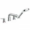 Hansgrohe Talis S 4-hole Deck Mounted Bath Mixer - 72419000 1 Hansgrohe Talis S 4-hole Deck Mounted Bath Mixer - 72419000 -Bath Taps Shop 72419000 P