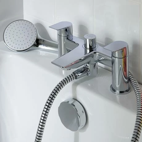 Ideal Standard Tesi 2 Hole Dual Control Bath Shower Mixer - A6591AA 4 Ideal Standard Tesi 2 Hole Dual Control Bath Shower Mixer - A6591AA - Image 2
