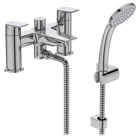 Ideal Standard Tesi 2 Hole Dual Control Bath Shower Mixer - A6591AA 3 Ideal Standard Tesi 2 Hole Dual Control Bath Shower Mixer - A6591AA