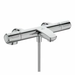 Ideal Standard Ceratherm T100 Exposed Thermostatic Deck Mounted Bath Shower Mixer - A7699AA 8 Ideal Standard Ceratherm T100 Exposed Thermostatic Deck Mounted Bath Shower Mixer - A7699AA -Bath Taps Shop A7699AA D1 460