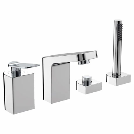 Bristan Alp 4 Hole Bath Shower Mixer 3 Bristan Alp 4 Hole Bath Shower Mixer