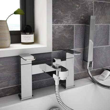 Amos Modern Bath Shower Mixer incl. Shower Kit 4 Amos Modern Bath Shower Mixer incl. Shower Kit - Image 2