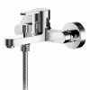 Nuie Arvan Wall Mounted Bath Shower Mixer + Shower Kit - ARV316 1 Nuie Arvan Wall Mounted Bath Shower Mixer + Shower Kit - ARV316 -Bath Taps Shop ARV316 P
