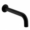 Arezzo Matt Black Wall Mounted Bath Spout 2 Arezzo Matt Black Wall Mounted Bath Spout -Bath Taps Shop AZ140MB p