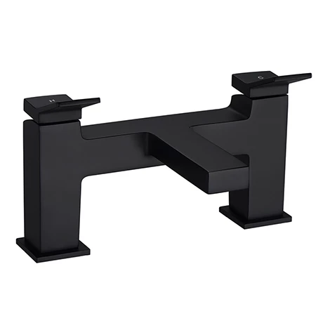 Arezzo Leva Bath Filler Tap Matt Black 3 Arezzo Leva Bath Filler Tap Matt Black