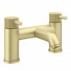Arezzo Fluted Round Brushed Brass Bath Filler Tap 1 Arezzo Fluted Round Brushed Brass Bath Filler Tap -Bath Taps Shop AZ7TBBF lrg 670