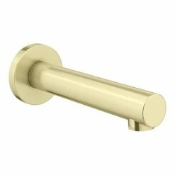 Arezzo Brushed Brass Round Concealed Twin Valve with Diverter, Bath Spout + Shower Handset 10 Arezzo Brushed Brass Round Concealed Twin Valve with Diverter, Bath Spout + Shower Handset -Bath Taps Shop AZBBSPK6 d5 460