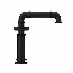 Arezzo Matt Black Industrial Style Bath Filler 12 Arezzo Matt Black Industrial Style Bath Filler -Bath Taps Shop AZISBK03 n d3 460