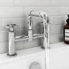Arezzo Chrome Industrial Style Bath Filler 1 Arezzo Chrome Industrial Style Bath Filler -Bath Taps Shop AZISCH03 n p
