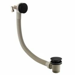 Arezzo Matt Black Round Concealed Thermostatic Shower Valve w. Handset + Freeflow Bath Filler 10 Arezzo Matt Black Round Concealed Thermostatic Shower Valve w. Handset + Freeflow Bath Filler -Bath Taps Shop AZSVHMBF d3 460