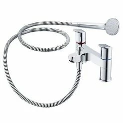 Ideal Standard Ceraflex 2 Hole Bath Shower Mixer - B1823AA 10 Ideal Standard Ceraflex 2 Hole Bath Shower Mixer - B1823AA -Bath Taps Shop B1823AA D5 460