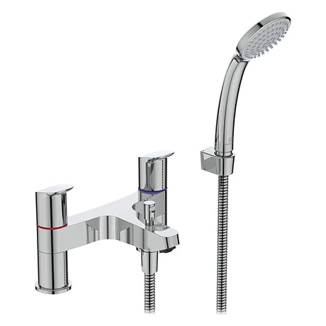 Ideal Standard Ceraflex 2 Hole Bath Shower Mixer - B1823AA 3 Ideal Standard Ceraflex 2 Hole Bath Shower Mixer - B1823AA