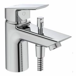 Ideal Standard Tesi 1 Hole Bath Shower Mixer - B1957AA 12 Ideal Standard Tesi 1 Hole Bath Shower Mixer - B1957AA -Bath Taps Shop B1957AA ai3 460