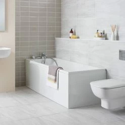 Ideal Standard Ceraflex 1 Tap Hole Bath Shower Mixer - B1960AA 10 Ideal Standard Ceraflex 1 Tap Hole Bath Shower Mixer - B1960AA -Bath Taps Shop B1960AA D2 460