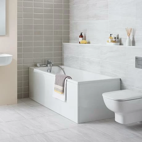 Ideal Standard Ceraflex 1 Tap Hole Bath Shower Mixer - B1960AA 5 Ideal Standard Ceraflex 1 Tap Hole Bath Shower Mixer - B1960AA - Image 3