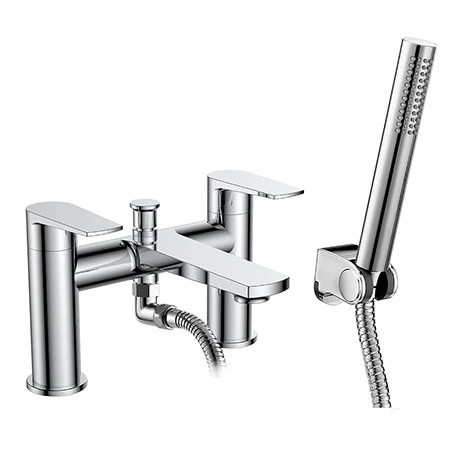 Nuie Bailey Bath Shower Mixer + Shower Kit - BAI304 3 Nuie Bailey Bath Shower Mixer + Shower Kit - BAI304