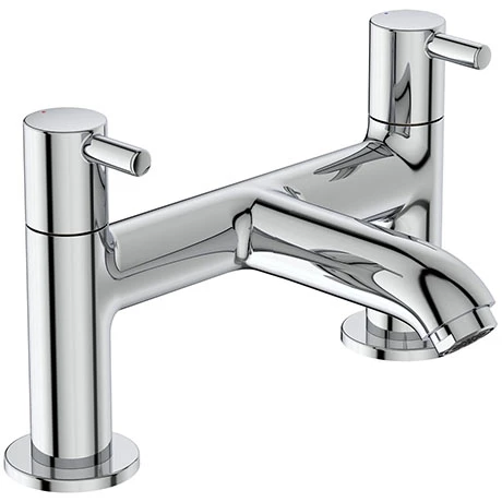 Ideal Standard Ceraline 2 Tap Hole Bath Filler - BC188AA 3 Ideal Standard Ceraline 2 Tap Hole Bath Filler - BC188AA