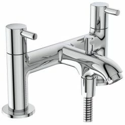 Ideal Standard Ceraline 2 Hole Bath Shower Mixer - BC189AA 10 Ideal Standard Ceraline 2 Hole Bath Shower Mixer - BC189AA -Bath Taps Shop BC189AA D1 460