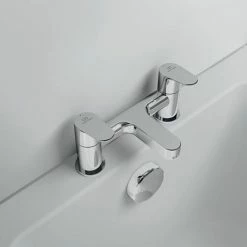 Ideal Standard Cerafine O Dual Control Bath Filler 9 Ideal Standard Cerafine O Dual Control Bath Filler -Bath Taps Shop BC707AA D4 460