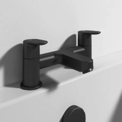Ideal Standard Cerafine O Silk Black Dual Control Bath Filler 7 Ideal Standard Cerafine O Silk Black Dual Control Bath Filler -Bath Taps Shop BC707XG D2 460