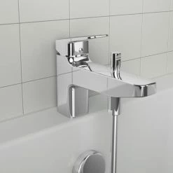 Ideal Standard Ceraplan Single Lever Bath Shower Mixer - BD267AA 13 Ideal Standard Ceraplan Single Lever Bath Shower Mixer - BD267AA -Bath Taps Shop BD267AA.ai4 460