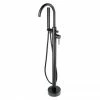 BagnoDesign M-Line Diffusion Matt Black Freestanding Bath Shower Mixer 2 BagnoDesign M-Line Diffusion Matt Black Freestanding Bath Shower Mixer -Bath Taps Shop BDM MLI 438 MB P