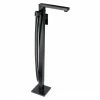 BagnoDesign Zephyr Matt Black Freestanding Bath Shower Mixer (Excluding Handset) 1 BagnoDesign Zephyr Matt Black Freestanding Bath Shower Mixer (Excluding Handset) -Bath Taps Shop BDM ZEP 328 MB P