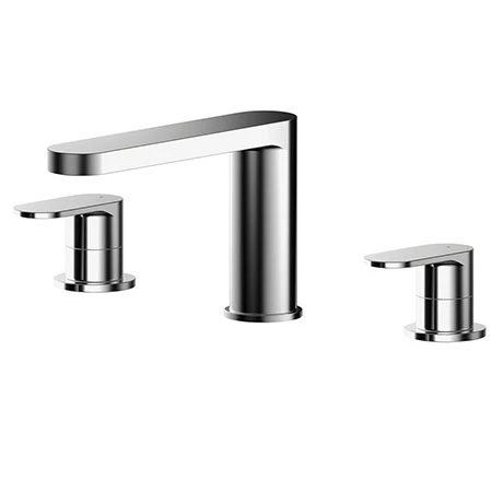 Nuie Binsey Deck Mounted 3TH Bath Filler - BIN333 3 Nuie Binsey Deck Mounted 3TH Bath Filler - BIN333